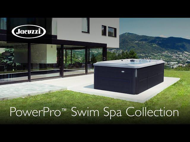 Jacuzzi® PowerPro™ Competitive Swimmer Swim Spa