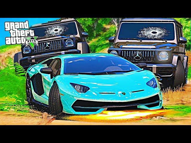 ЗА МОЕЙ АЛМАЗНОЙ ЛАМБОЙ СЛЕДИТ КОНВОЙ ИЗ ЧЕРНЫХ ГЕЛИКОВ! - GTA 5 РЕАЛЬНАЯ ЖИЗНЬ (МОДЫ ГТА 5)