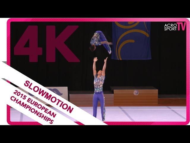 Ibraev, Tarapat - Russia - Men´s pair - Junior all-around final - European Championship 2015