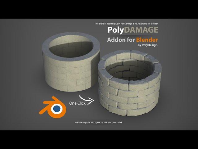 PolyDamage |  Blender Addon