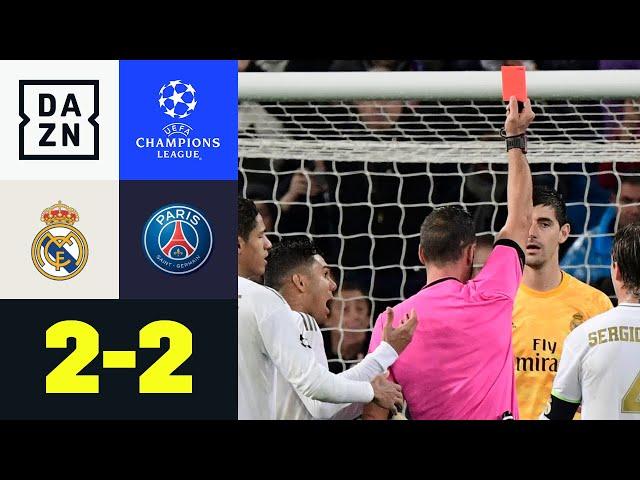 Strittiger VAR überschattet PSG-Comeback: Real Madrid - PSG 2:2 | UEFA Champions League | DAZN