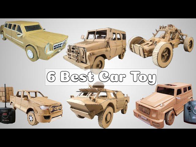 TOP 6 Best Cardboard Car Toys That I You can make at home