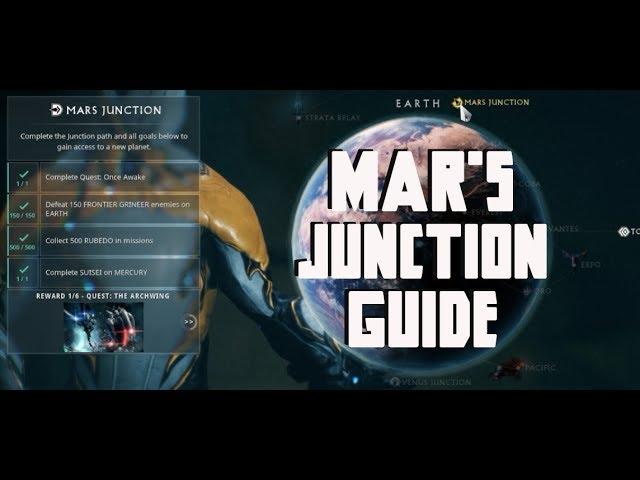 Warframe Mars Junction missions Guide