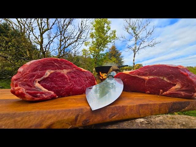 STEAK Stromboli *ULTIMATE Cheesy Goodness* | ASMR Outdoor Cooking