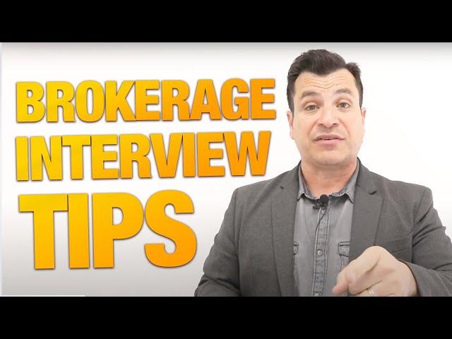 Real Estate Interview Tips