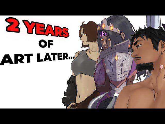 The Reality of my 2 Year Art Journey