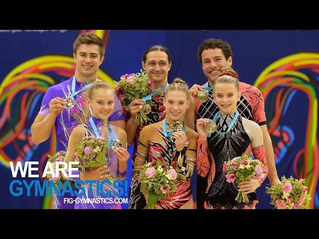 HIGHLIGHTS - 2014 Acrobatic Worlds, Levallois-Paris (FRA) - Mixed Pairs - We are Gymnastics!