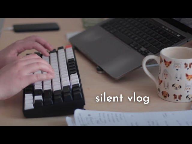 spring is here, learning mandarin, and writing uni essays | silent vlog