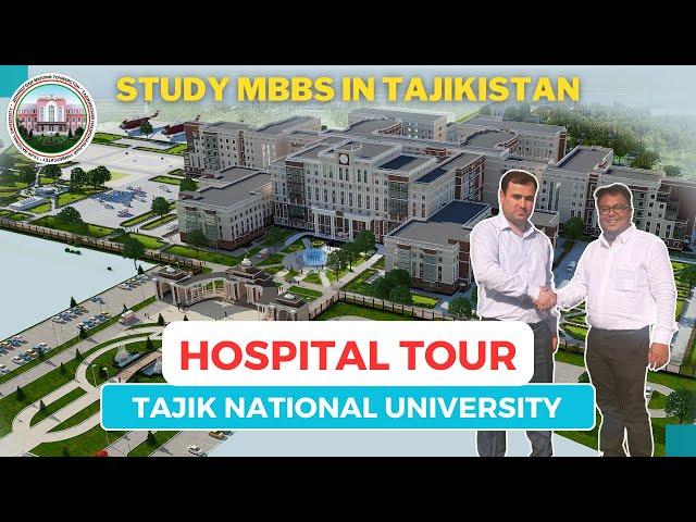 Hospital Tour of Tajik National University | MBBS in Tajikistan | No.1 Medical University  Episode-5