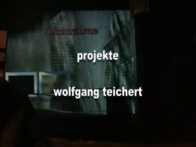 VideoInstallationen-Wolfgang Teichert