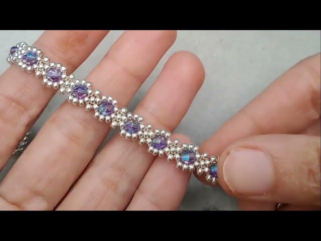 Beaded Bracelet Tutorial Beautiful Jewelry HandMade/Bracelet Making/How to Make Bracelet at Home/DIY