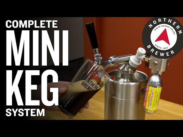 Complete One-Gallon Mini Keg System