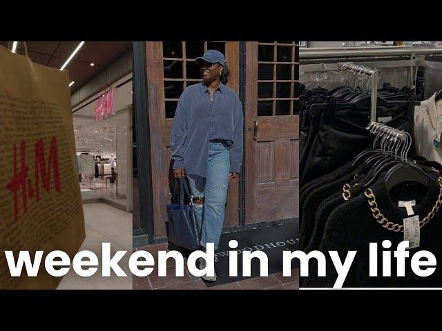 WEEKEND VLOG I Hair Update, Outlet Shopping, H&M Haul, Self- Care Days & More!