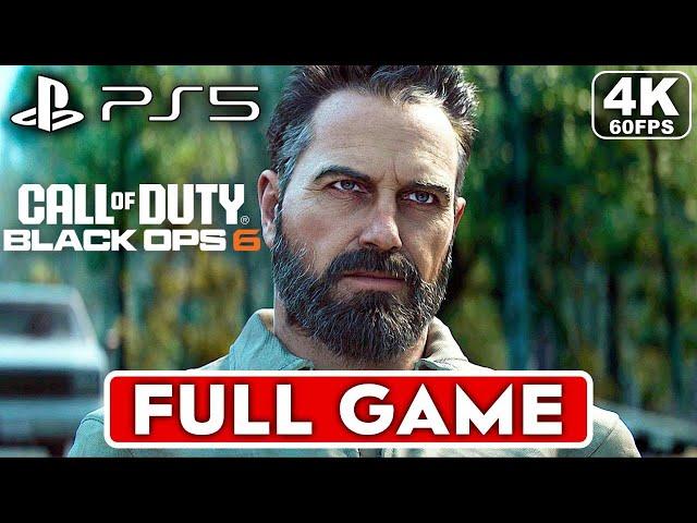 CALL OF DUTY BLACK OPS 6 Gameplay Walkthrough Campaign FULL GAME [4K 60FPS PS5]