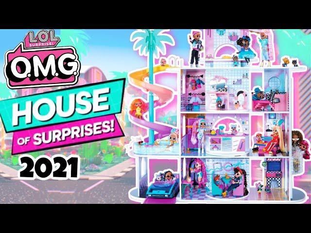 LOL Surprise House Of Surprises 2021 UNBOXING! OMG House Of Surprises