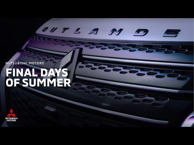 2024 Mitsubishi Outlander & Outlander Plug-in Hybrid SUV - Final Days of Summer