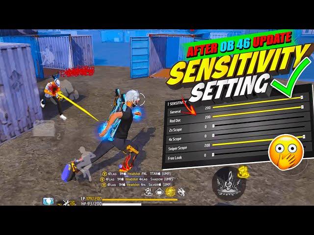 Best Sensitivity Setting For Headshot After Update️ 2GB - 3GB - 4GB - 6GB - 8GB RAM || FREE FIRE