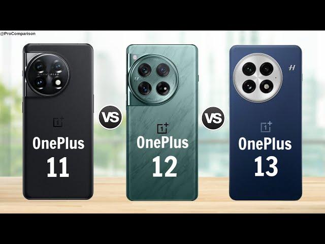 OnePlus 11 vs OnePlus 12 vs OnePlus 13 || Full Comparison