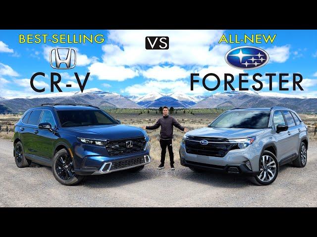 BEST CHOICE?? -- 2025 Subaru Forester vs. 2025 Honda CR-V: Comparison