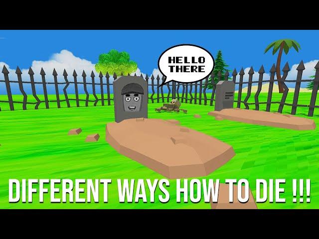 Dude Theft Wars 10 Different Ways How To Die In This Game !!! 