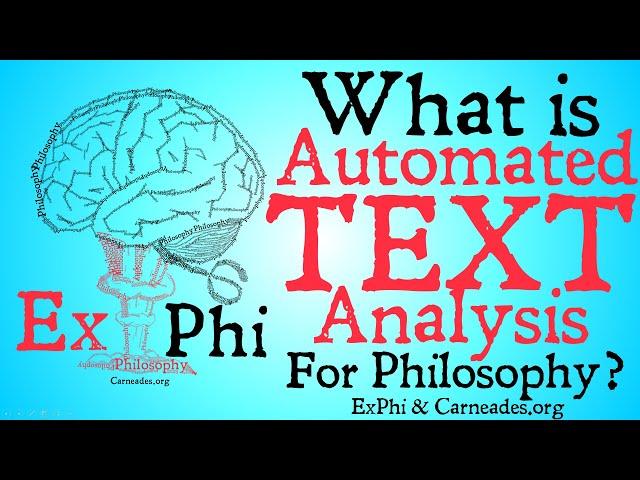 What is Automated Text Analysis for Philosophy?