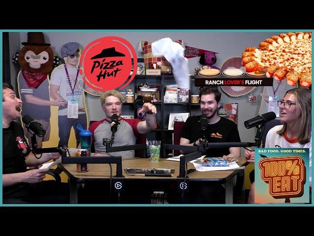 Graysie Out Pizzas the Hut %% Pizza Hut Cheesy Bites Pizza & Ranch Lovers Flight