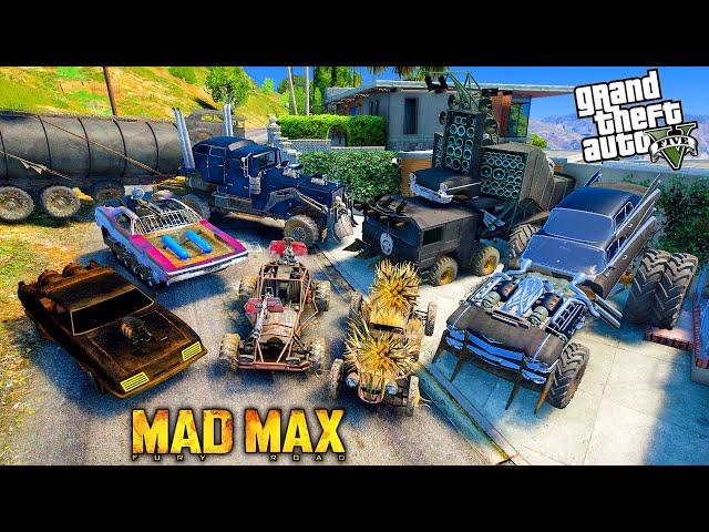 Collecting MAD MAX Vehicles In GTA 5..!