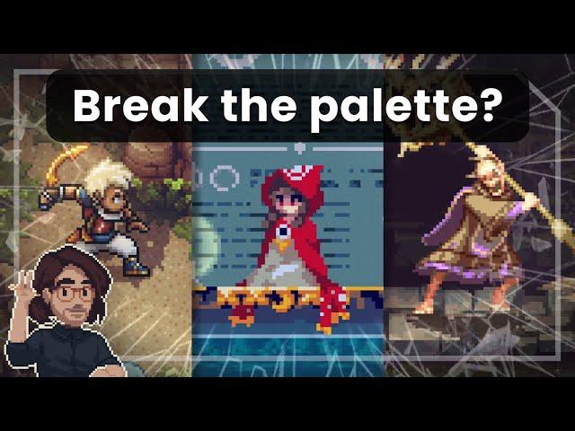 Pixel Art Class - Should you stick to a palette?