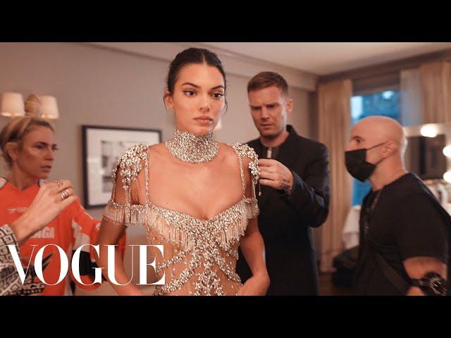 Kendall Jenner Gets Ready for the Met Gala | Vogue