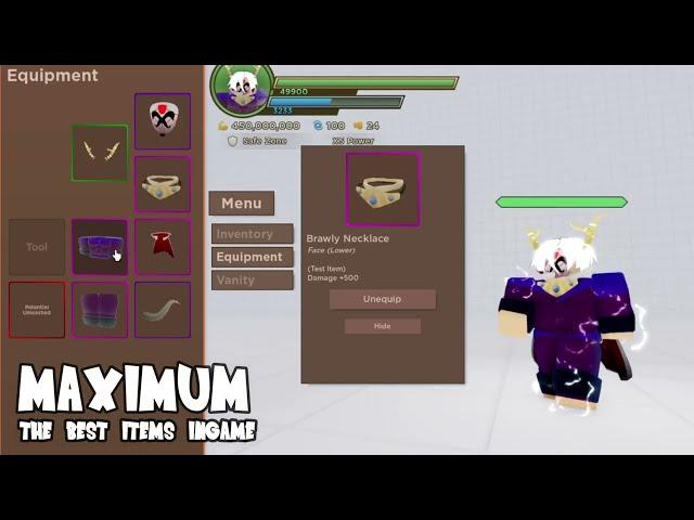 [Dragon Blox] Items Setup Guide