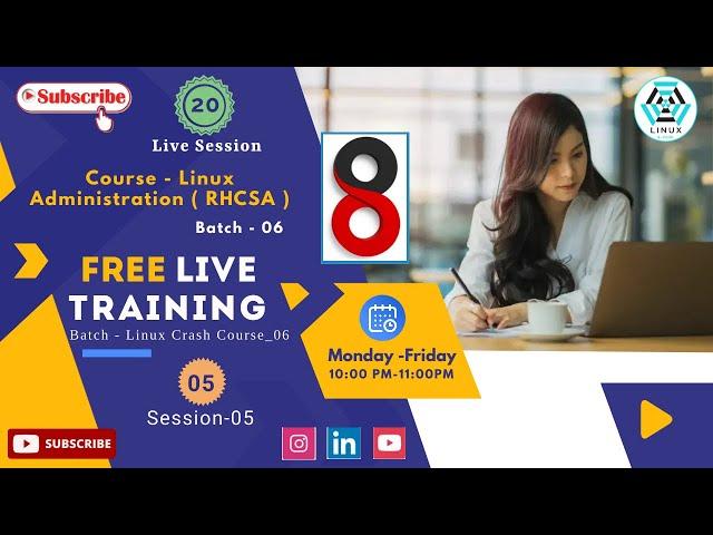 Free Linux Live Training_Batch06_Session-05 | Linux Live Training #linuxtraining