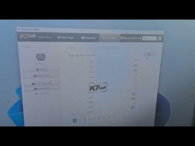 KT200 Plus read write DCM6.2v on Bench, DTC off, IMMO Off