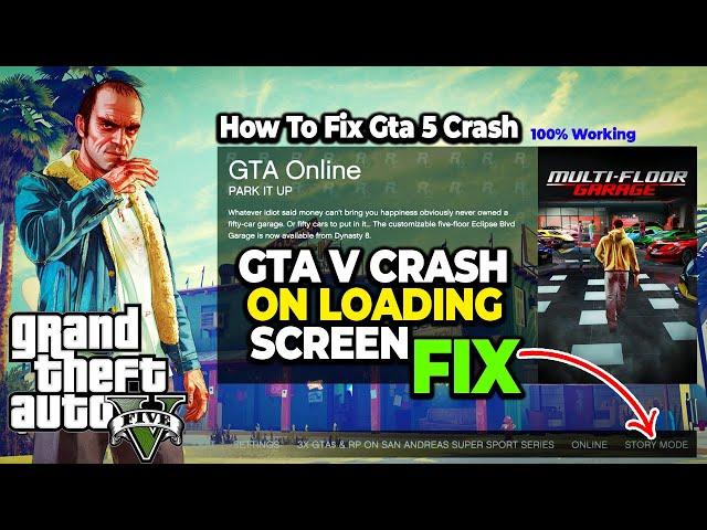 Gta 5 Loading Screen Crash Fix 100% |Gta5 RealLife Mods|As Legender|Malayalam #gta5