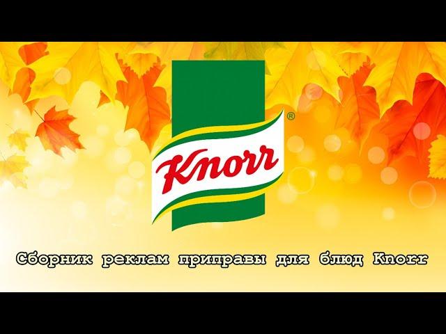 Сборник реклам приправы для блюд "Knorr"