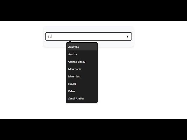 How to Create an Autocomplete Search Box in ReactJS Without Any Third Party Libraries!