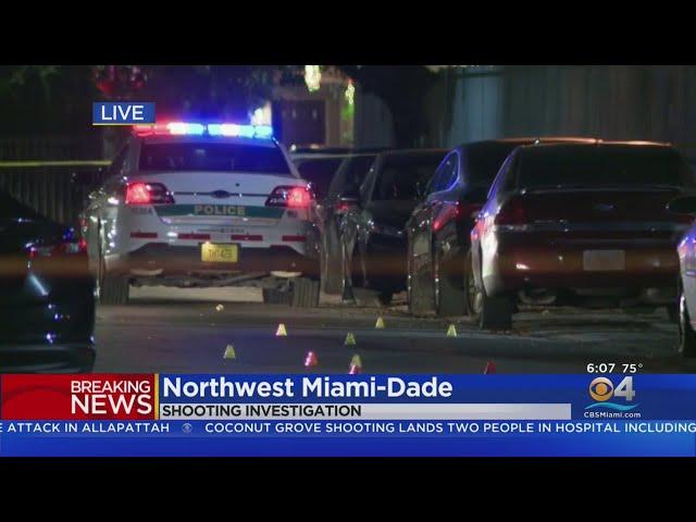 Shooting Investigation In NW Miami-Dade