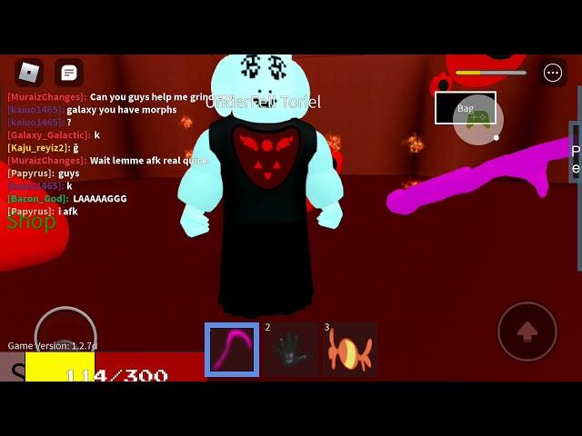 :Roblox Undertale 3D boss battles underfell bosses: did not do all of them