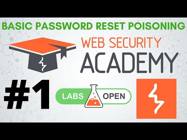 Basic Password Reset Poisoning Portswigger LAB#1 : HTTP Host header attacks Video Solution