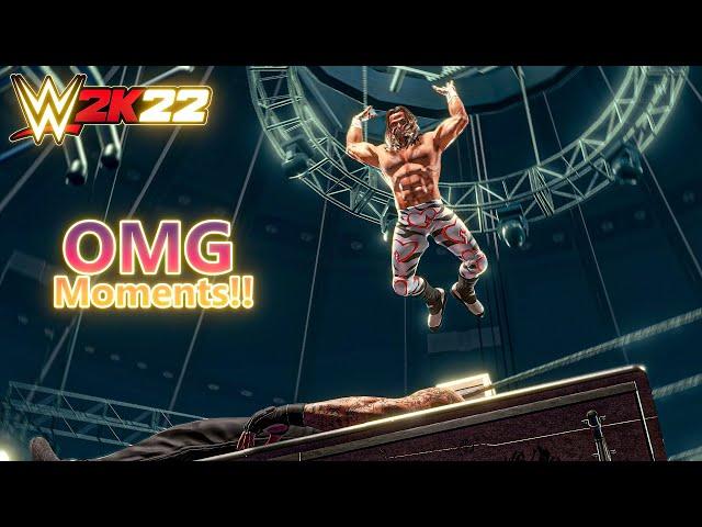 WWE 2K22 : OMG Moment in the game