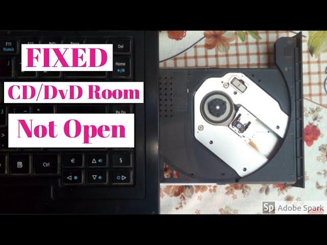 How To Open CD/DVD Drive In Laptop Without Button | How To Eject CD/DVD Rom Tray From Laptop