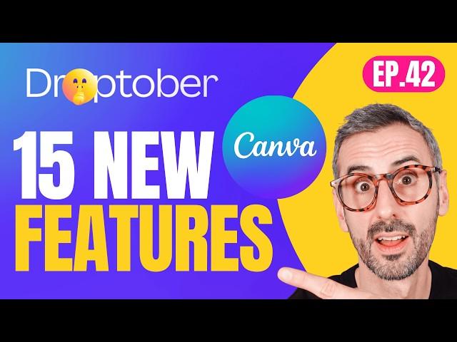 15 EXCITING Canva UPDATES | AI, Video, Whiteboards, Canva Apps | What's HOT in Canva  [Ep. 42]