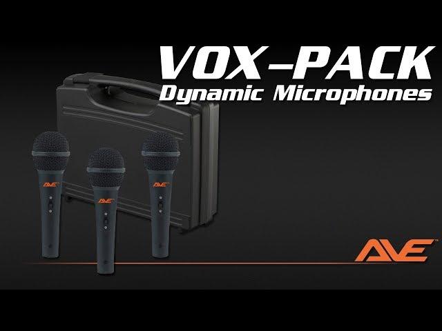 AVE VOX-PACK Dynamic Microphone Pack