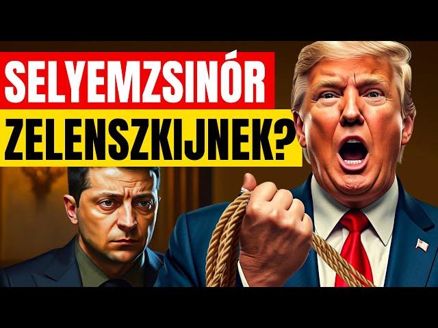 Zelenszkij MEGHUNYÁSZKODOTT? Trump FELOLVASTA a levelét a szenátusban!