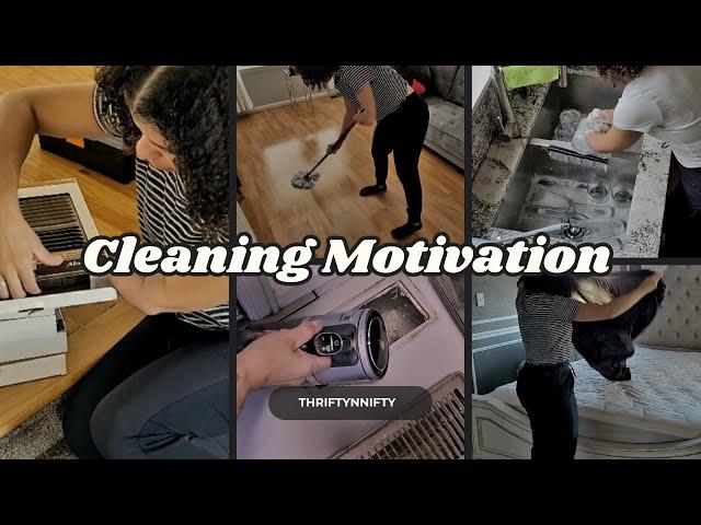 *NEW* CLEANING MOTIVATION | BEDROOMS | FLOORS | BASEMENT STORAGE DECLUTTER | VENTS + MORE!