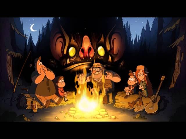 10 Hours of Gravity Falls' Theme Song