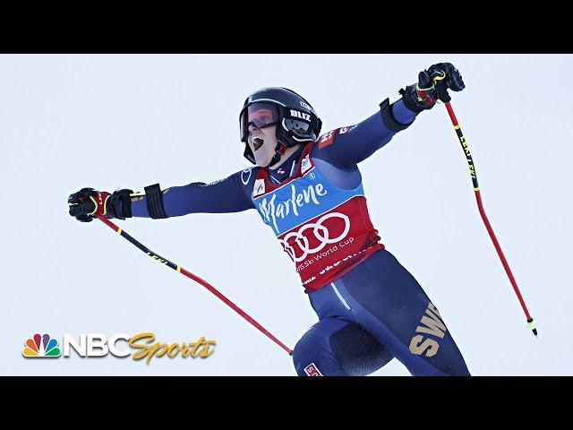 Sara Hector battles Vlhova in final GS before Beijing | NBC Sports