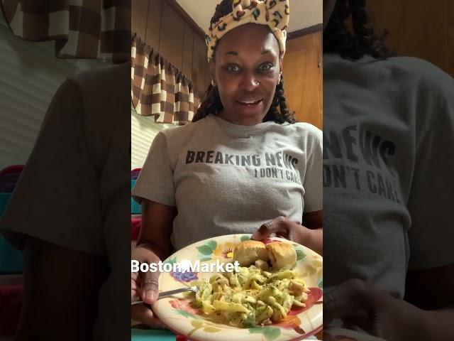 Trying Boston Market Chicken Fettuccine Alfredo {IJK} #kokokatrell #bostonmarket