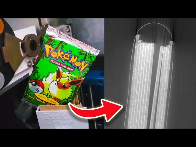 Man Invents X-Ray to Scan Pokemon Packs