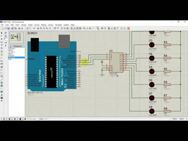 How to using 74HC138 with Arduino Uno R3