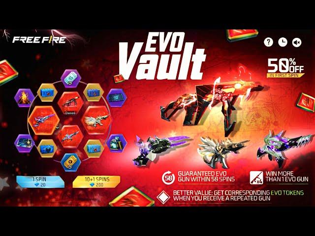 Ff Max Next Evo Vault 100% Confirmed | Free Fire New Evo Vault Event | Free Fire New Event